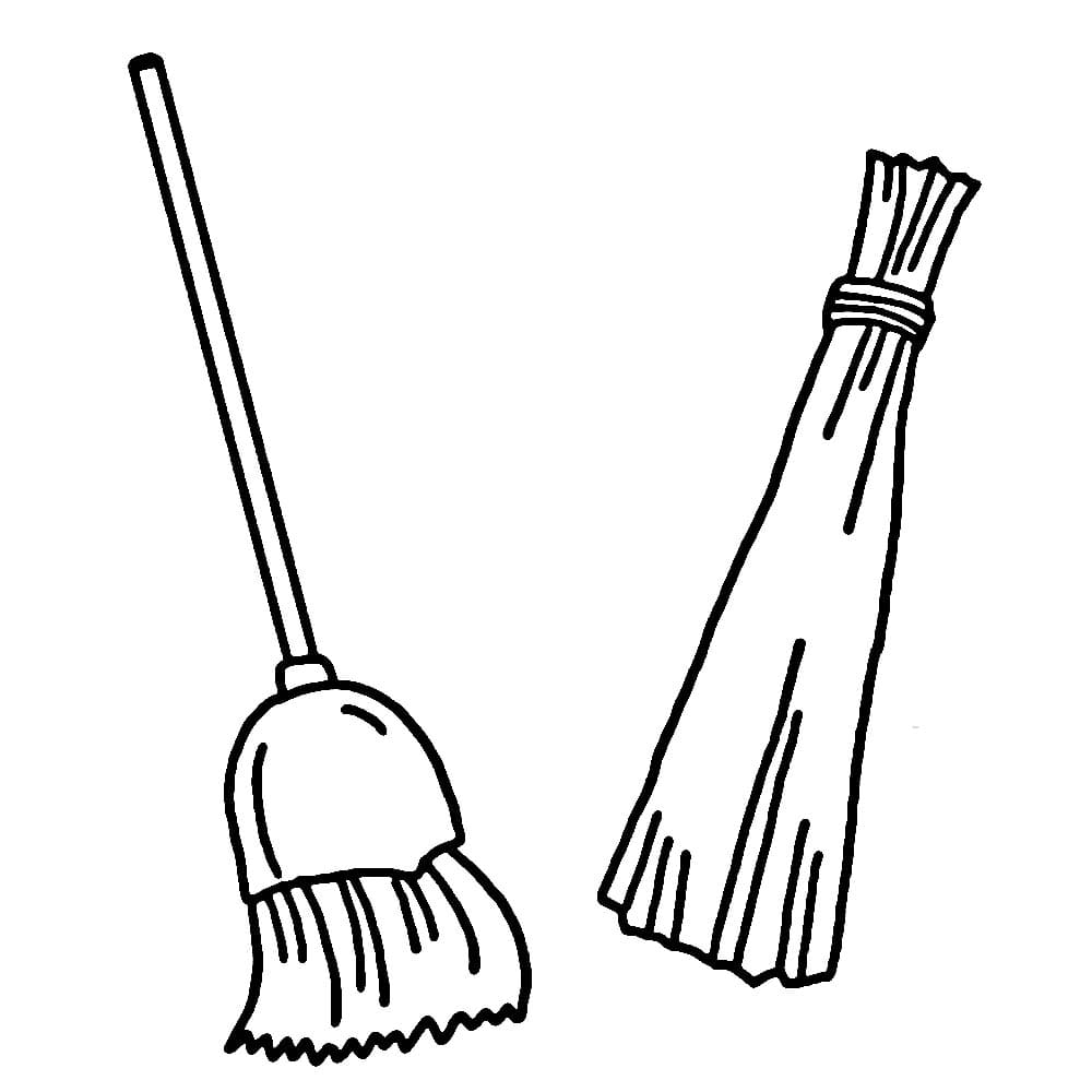 Sapu Lidi pendek dan panjang