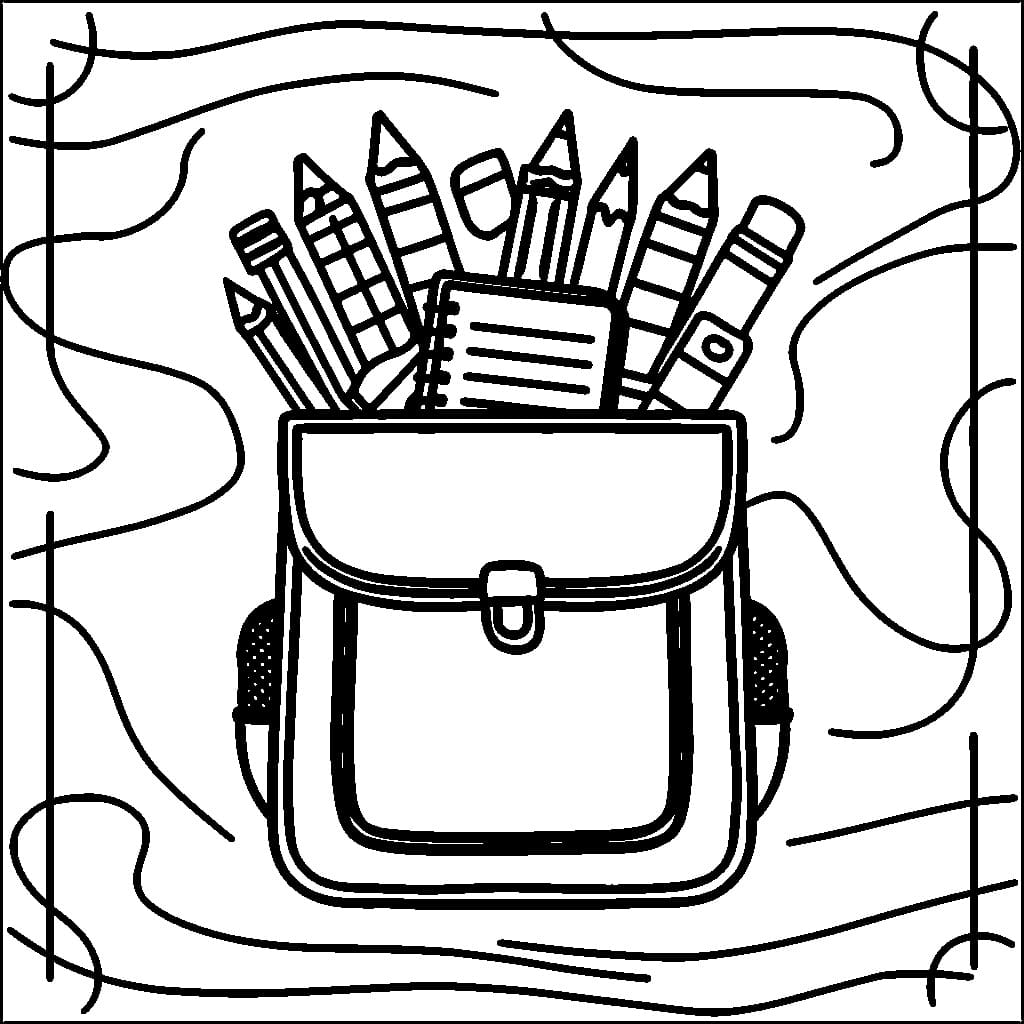 Tas Sekolah Sederhana