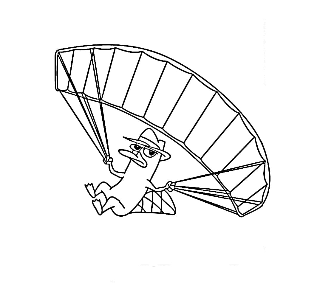 Terjun Payung Perry Platypus