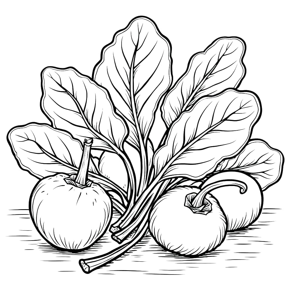 Terong dengan Sayur Bayam