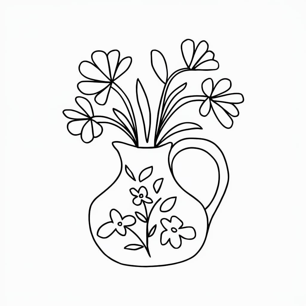 Vas Bunga Bunga Hias