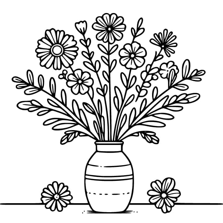 Vas bunga yang bagus gratis