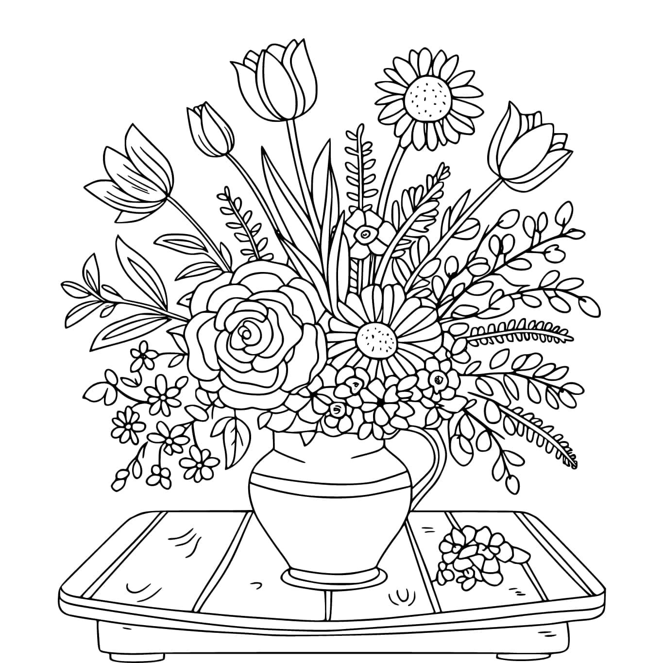 Vas bunga yang dapat dicetak