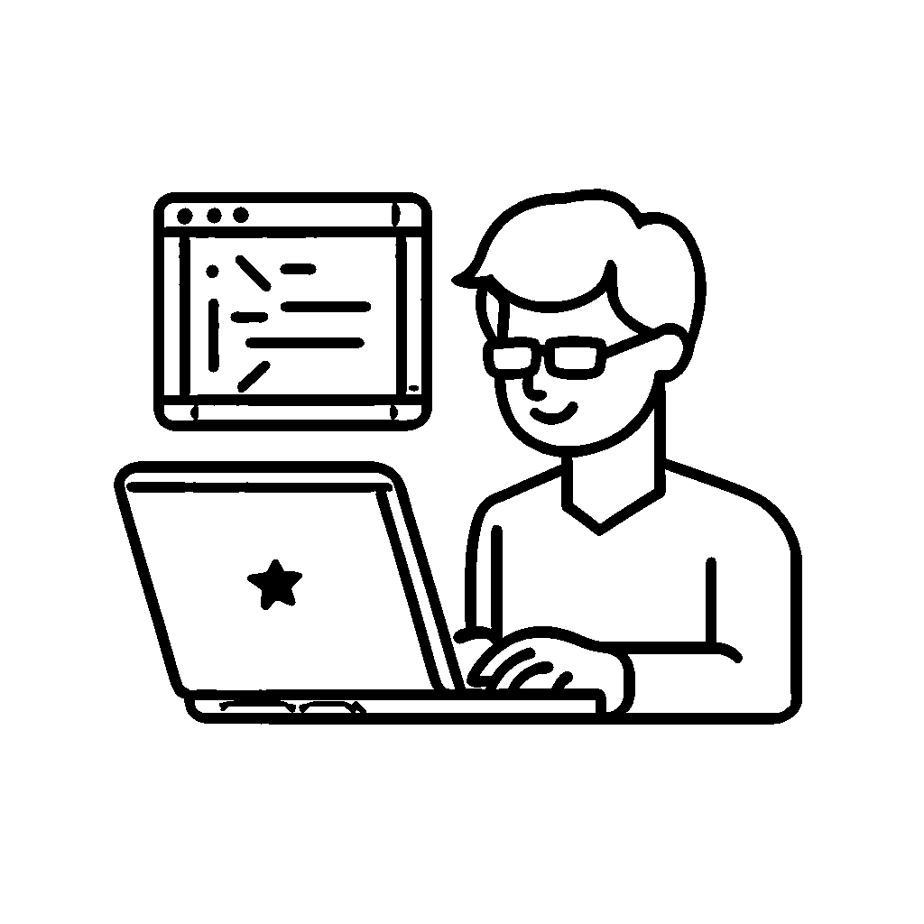 Bekerja dengan Laptop