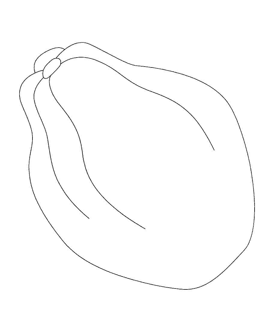 Bentuk Pepaya Sederhana