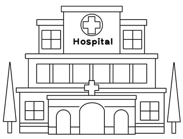 Cetak Bangunan Rumah Sakit