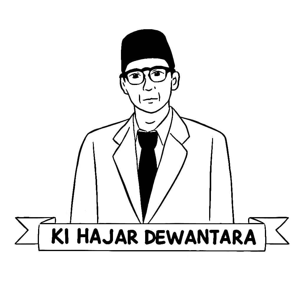 Gambar gratis Ki Hajar Dewantara