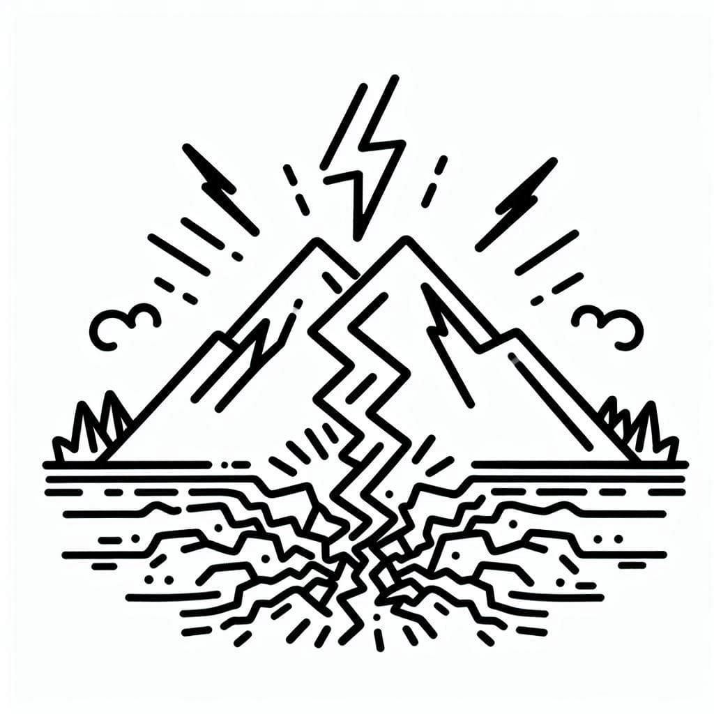 Gempa bumi di pegunungan