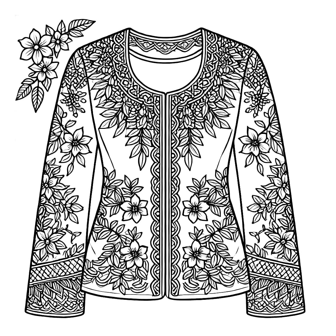 Kebaya Tradisional Gratis