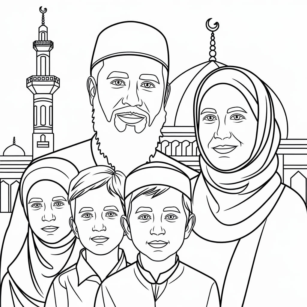 Keluarga Muslim dasar