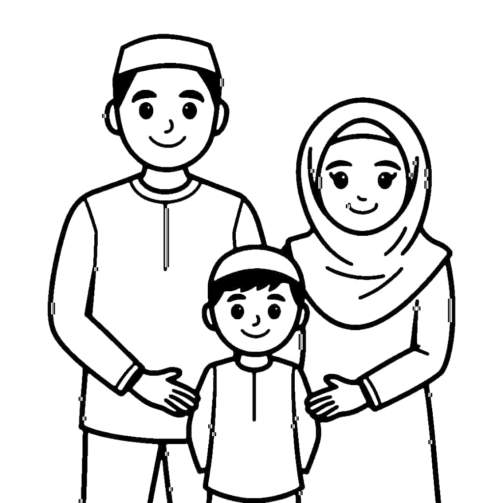 Keluarga Muslim Normal