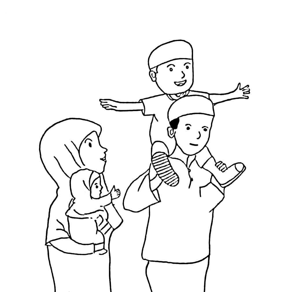 Keluarga Muslim pacaran