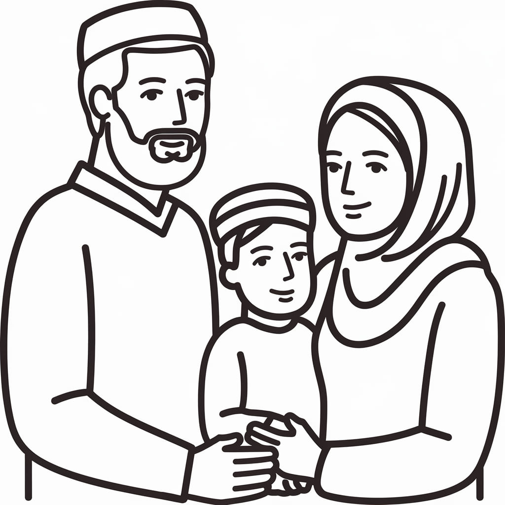 Keluarga Muslim yang Mudah