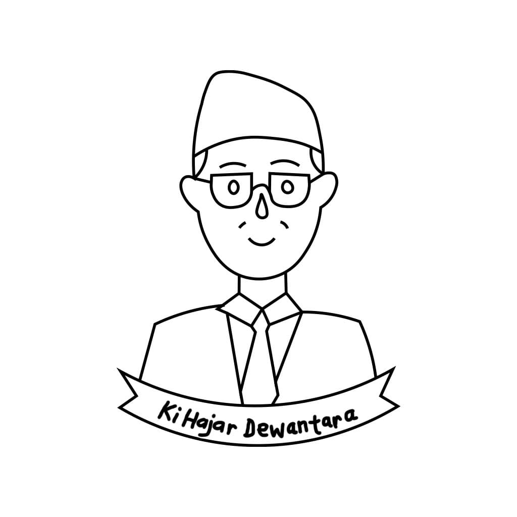 Ki Hajar Dewantara untuk anak-anak