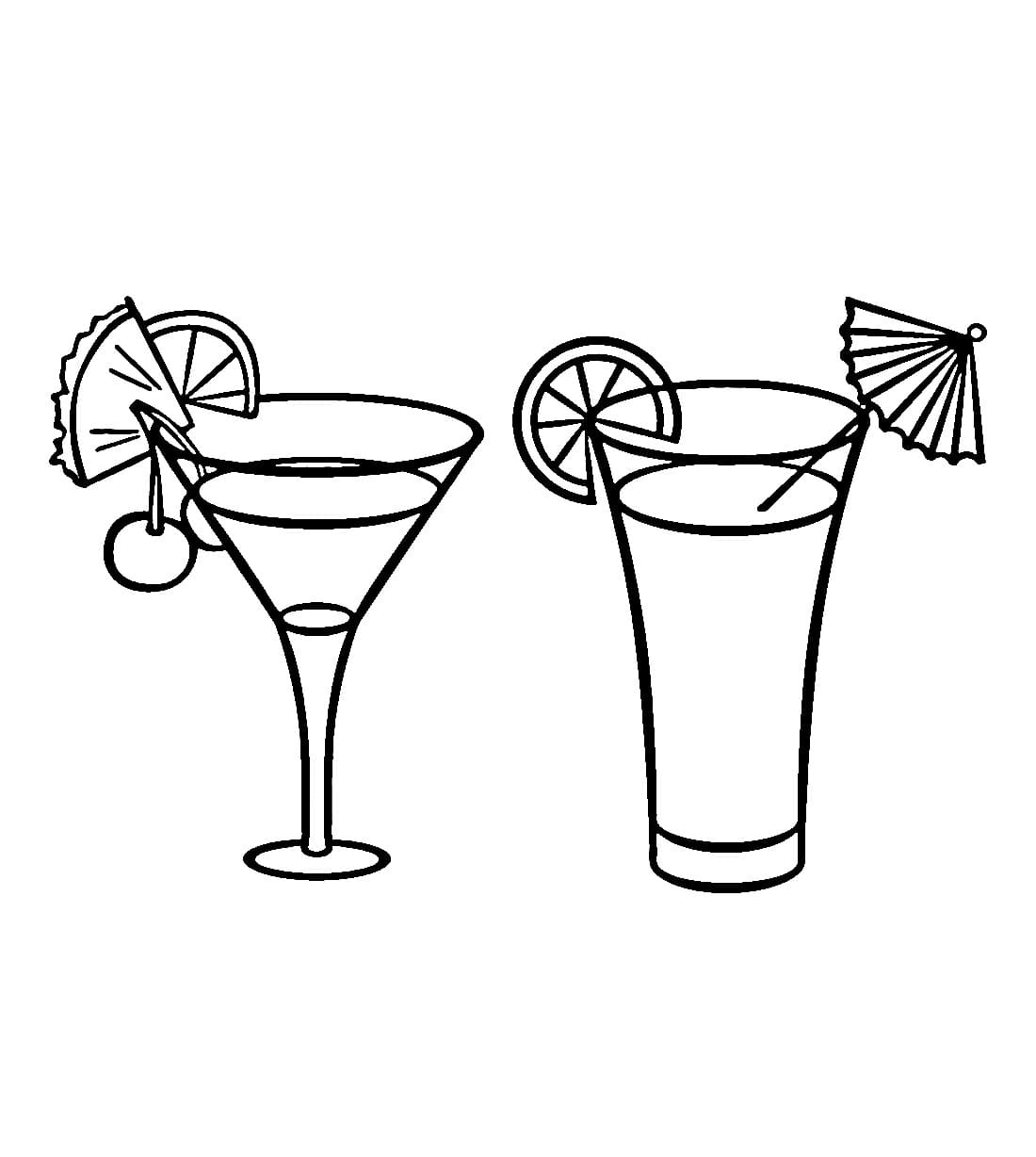 Koktail pantai Minuman