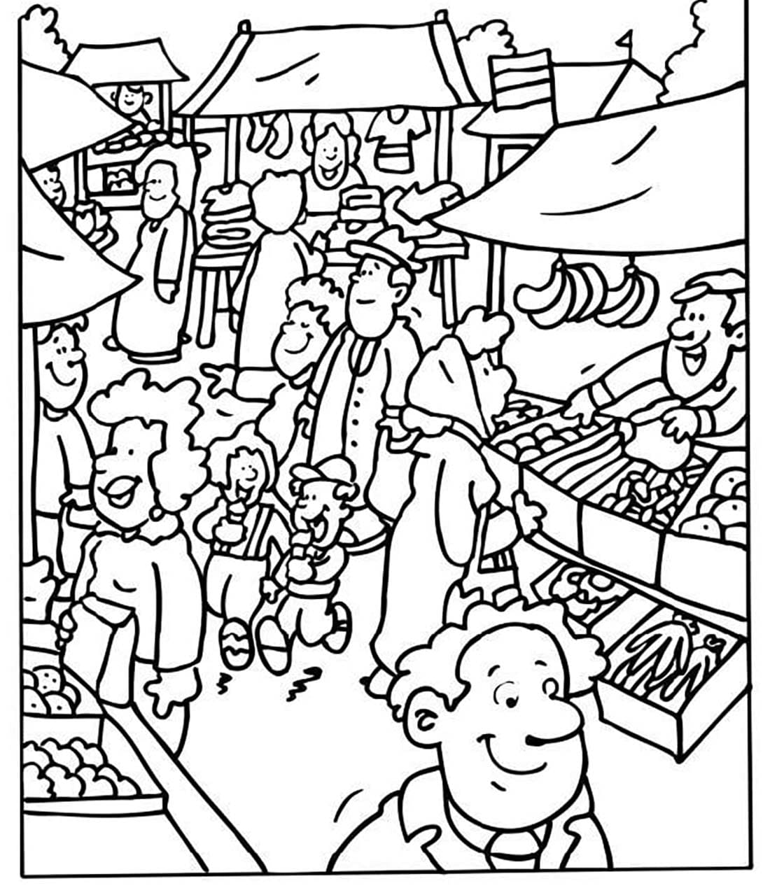 Pasar yang menyenangkan