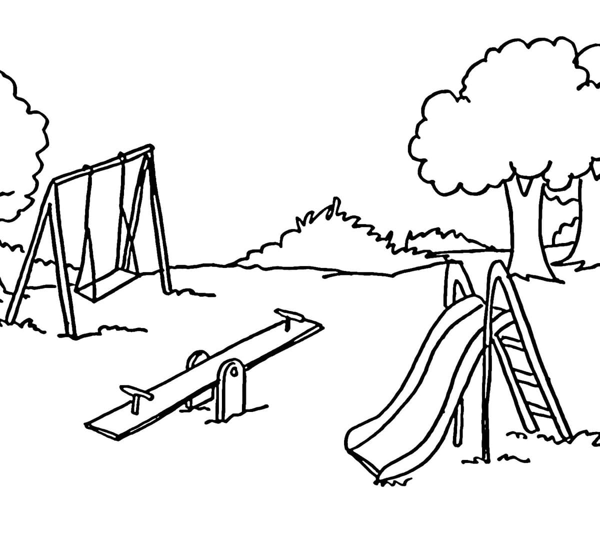 Permainan di Taman Kota