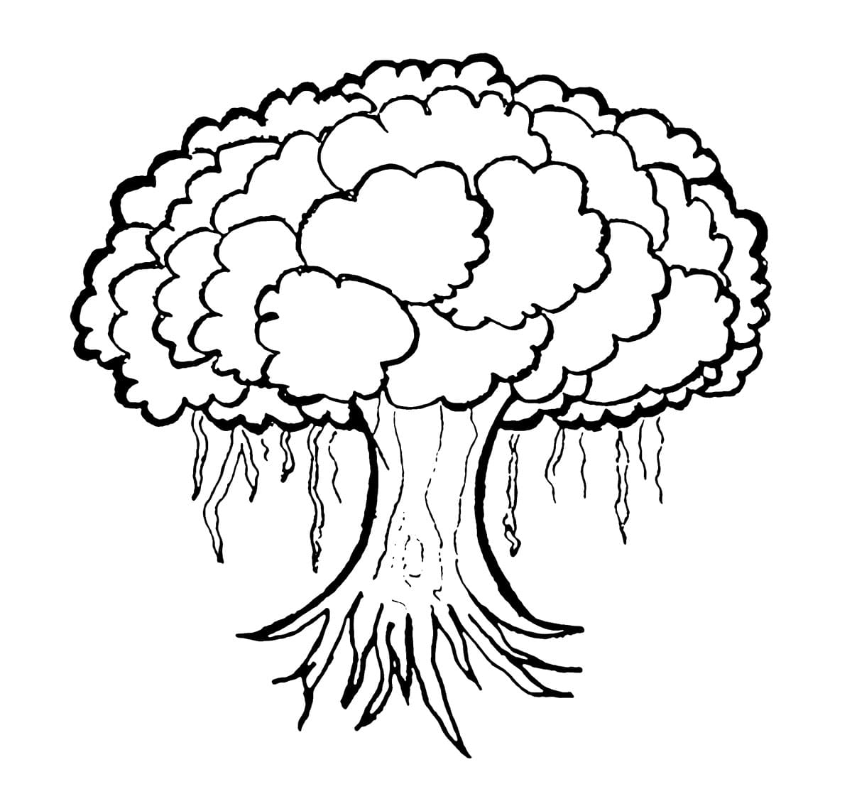 Pohon beringin sederhana