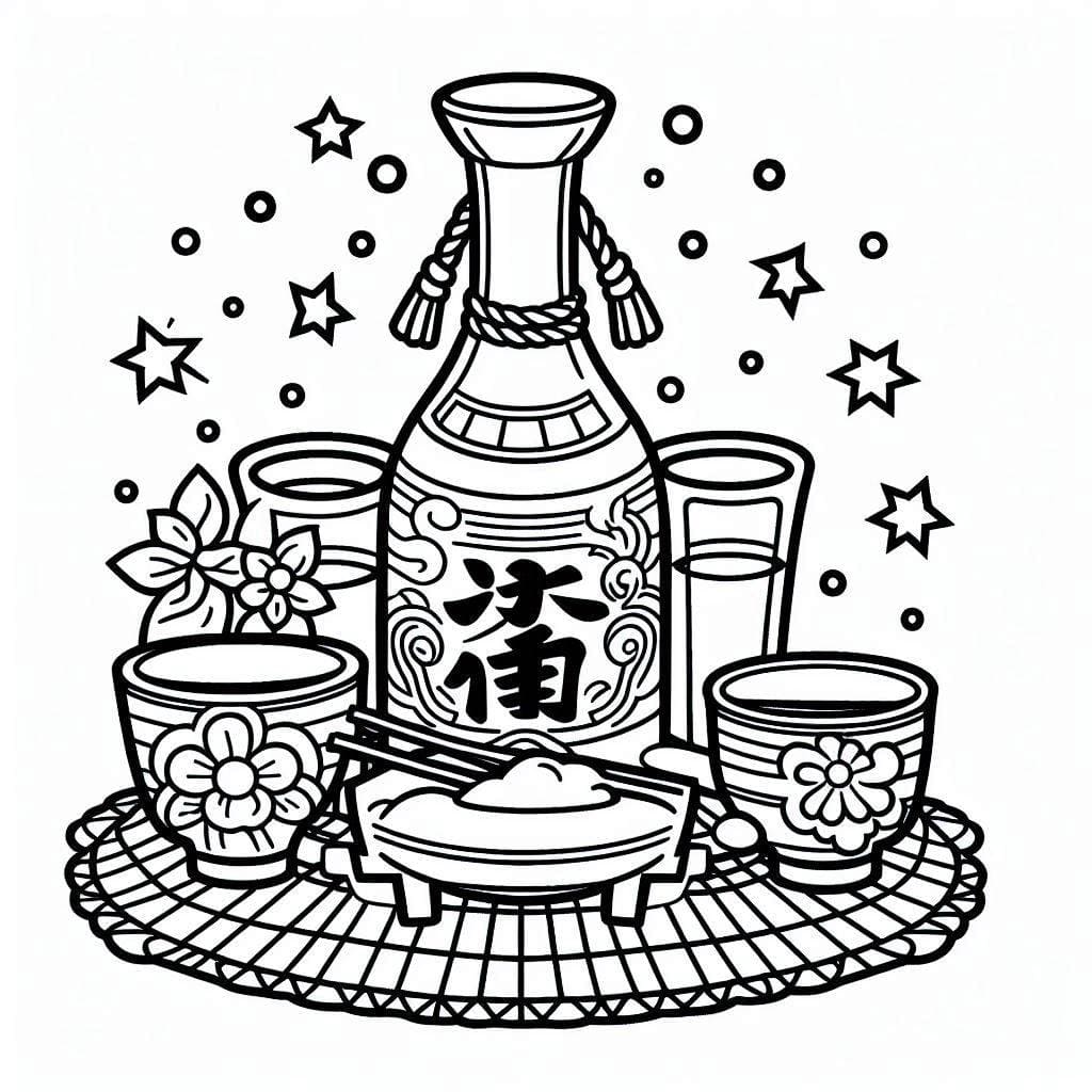 Sake jepang Minuman