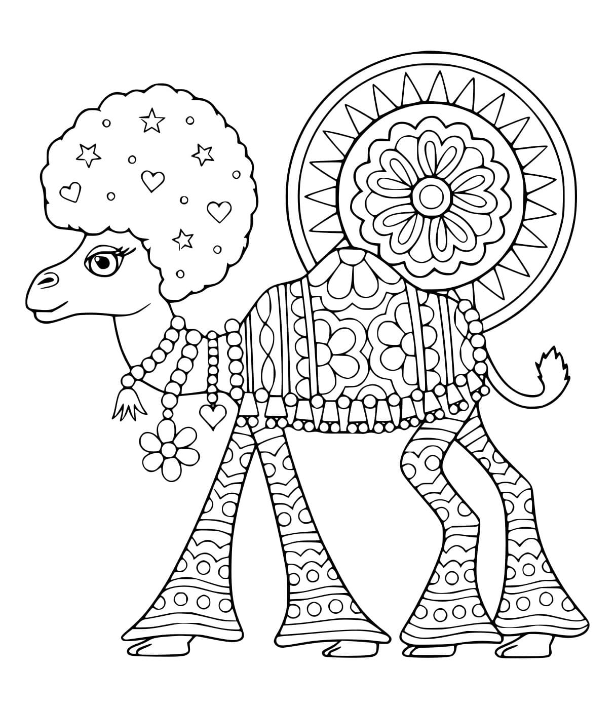 Seni Menggambar Unta