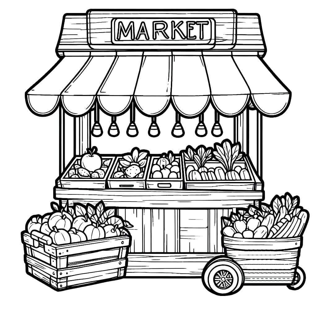 Warung di Pasar Sederhana