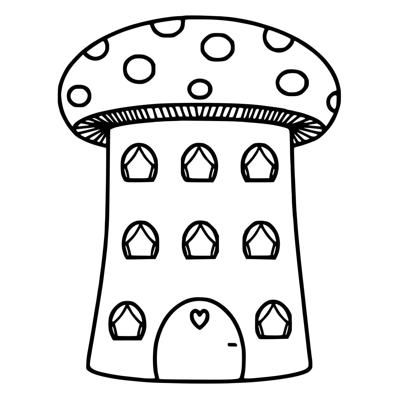 Apartemen Rumah Jamur