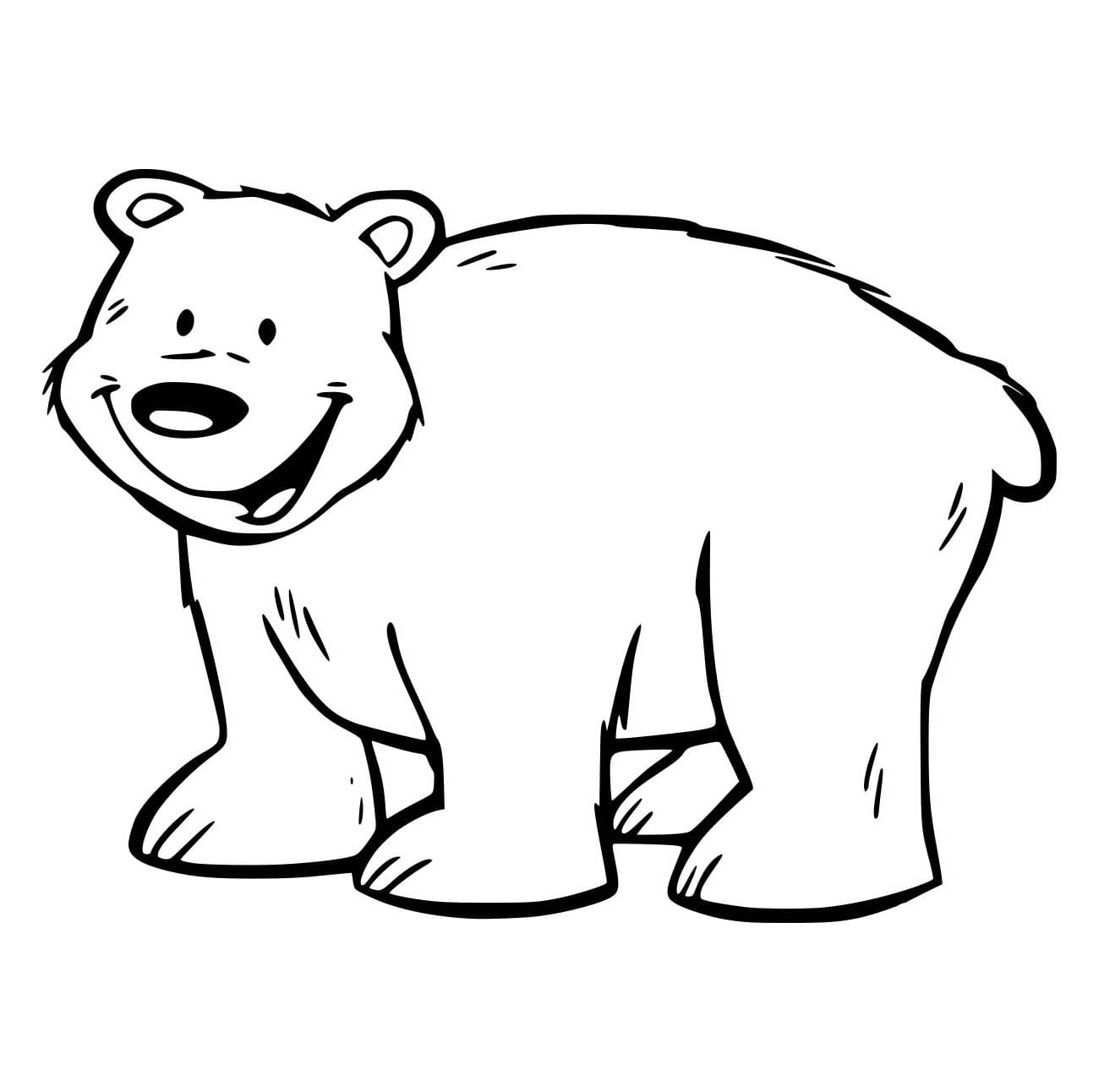 Beruang Bahagia Sederhana