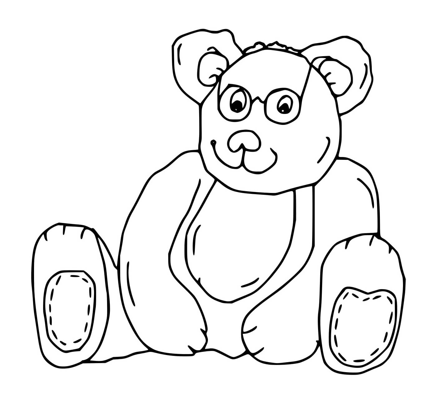 Beruang dengan Kacamata