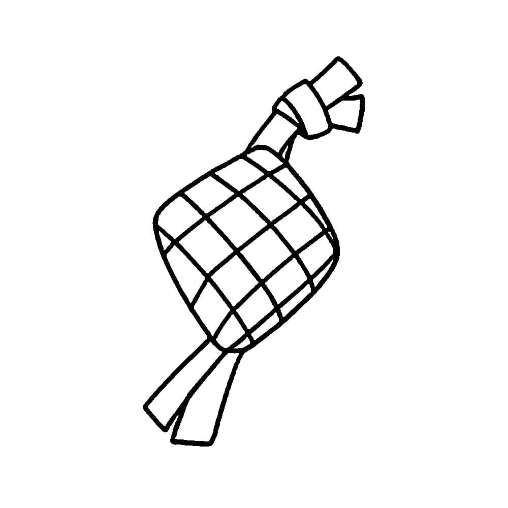 Cetak Ketupat Gratis