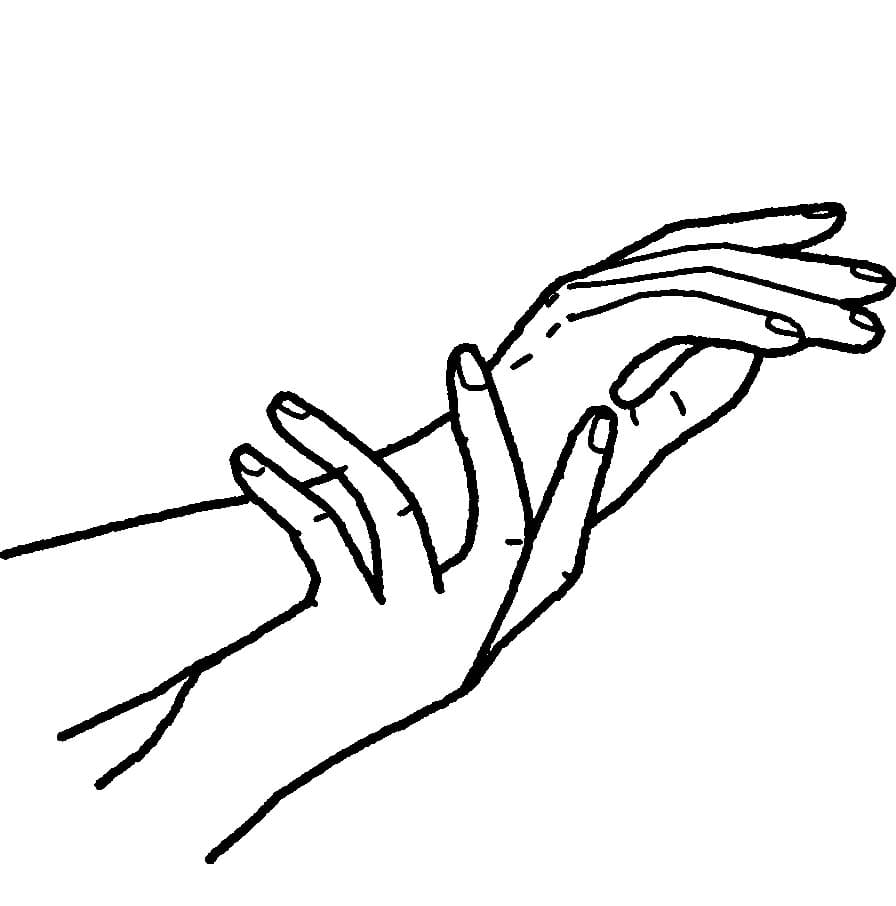 Gambar dengan tangan bebas