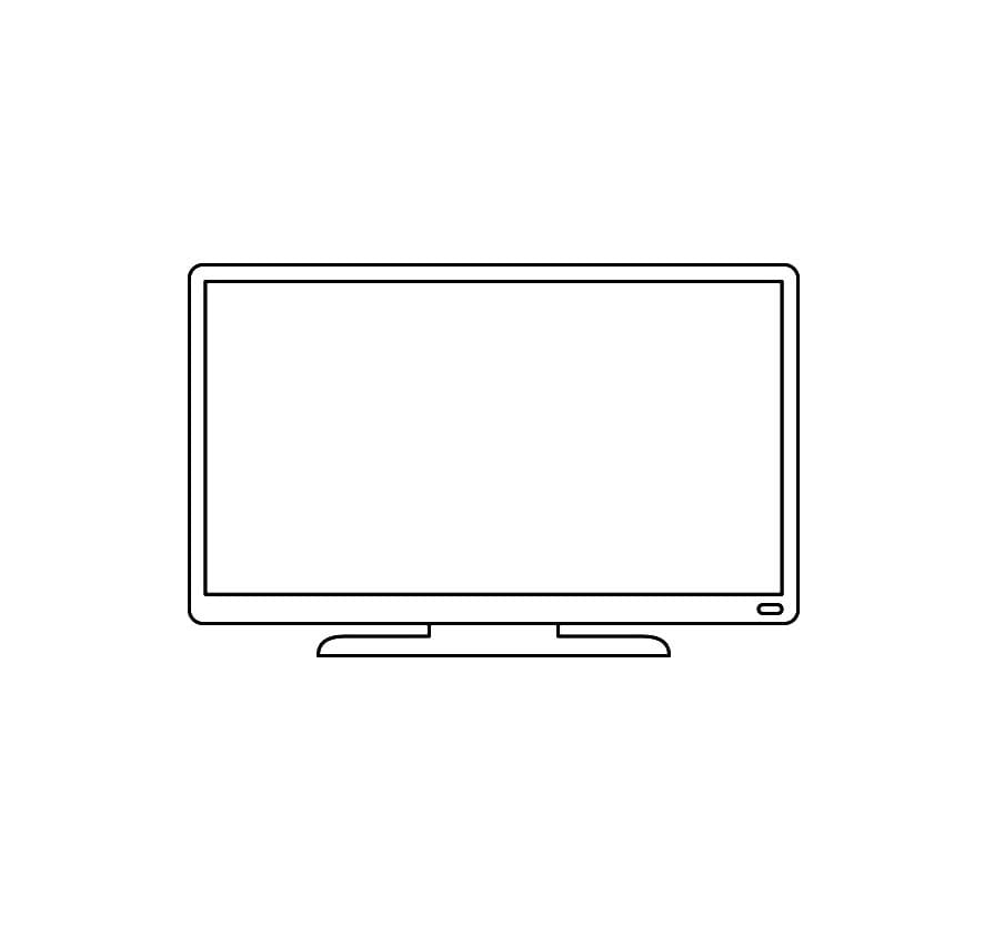 Gambar Televisi tipis