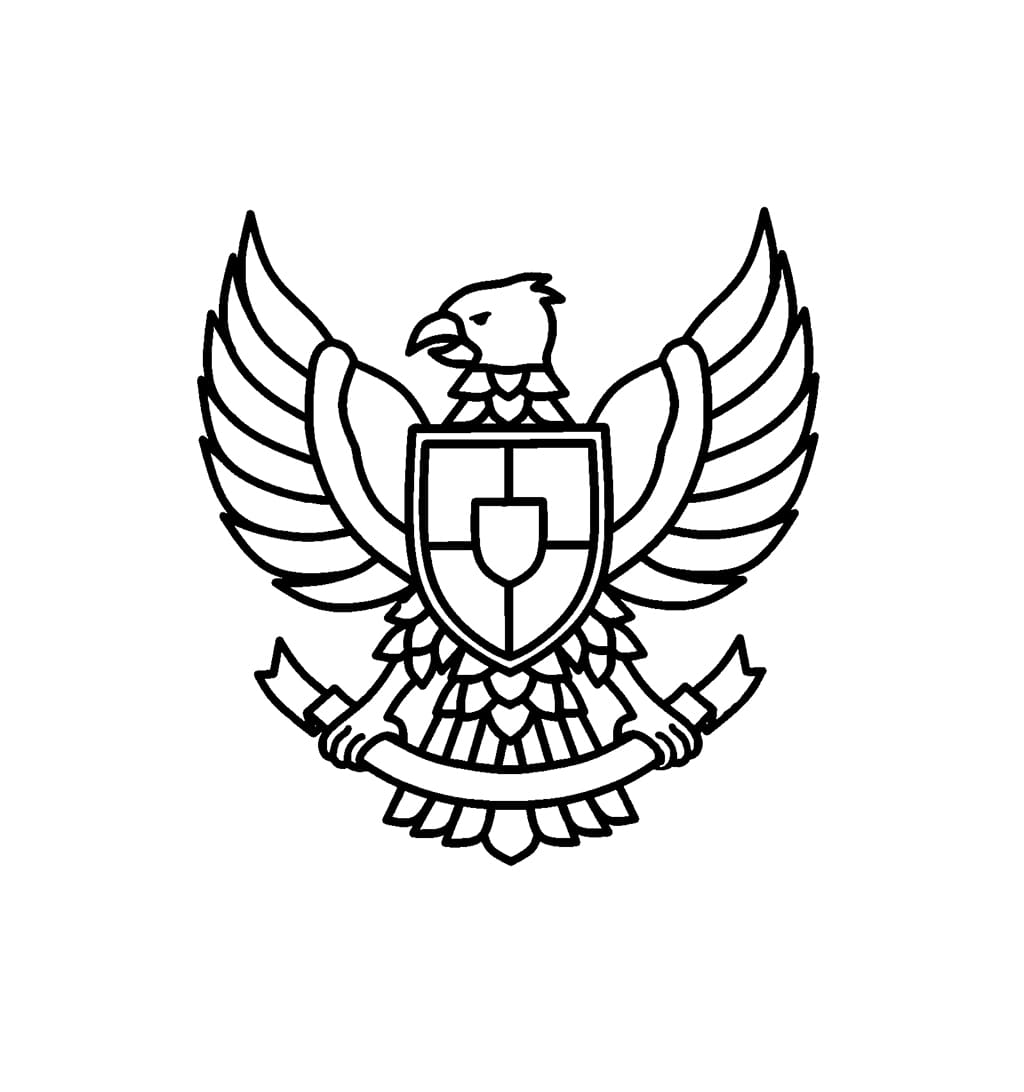 Garuda Pancasila Sederhana