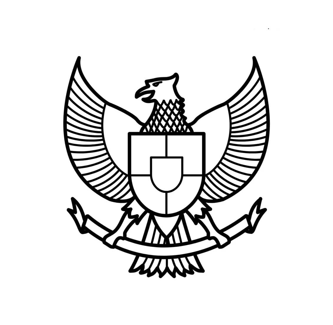 Garuda Pancasila untuk anak-anak