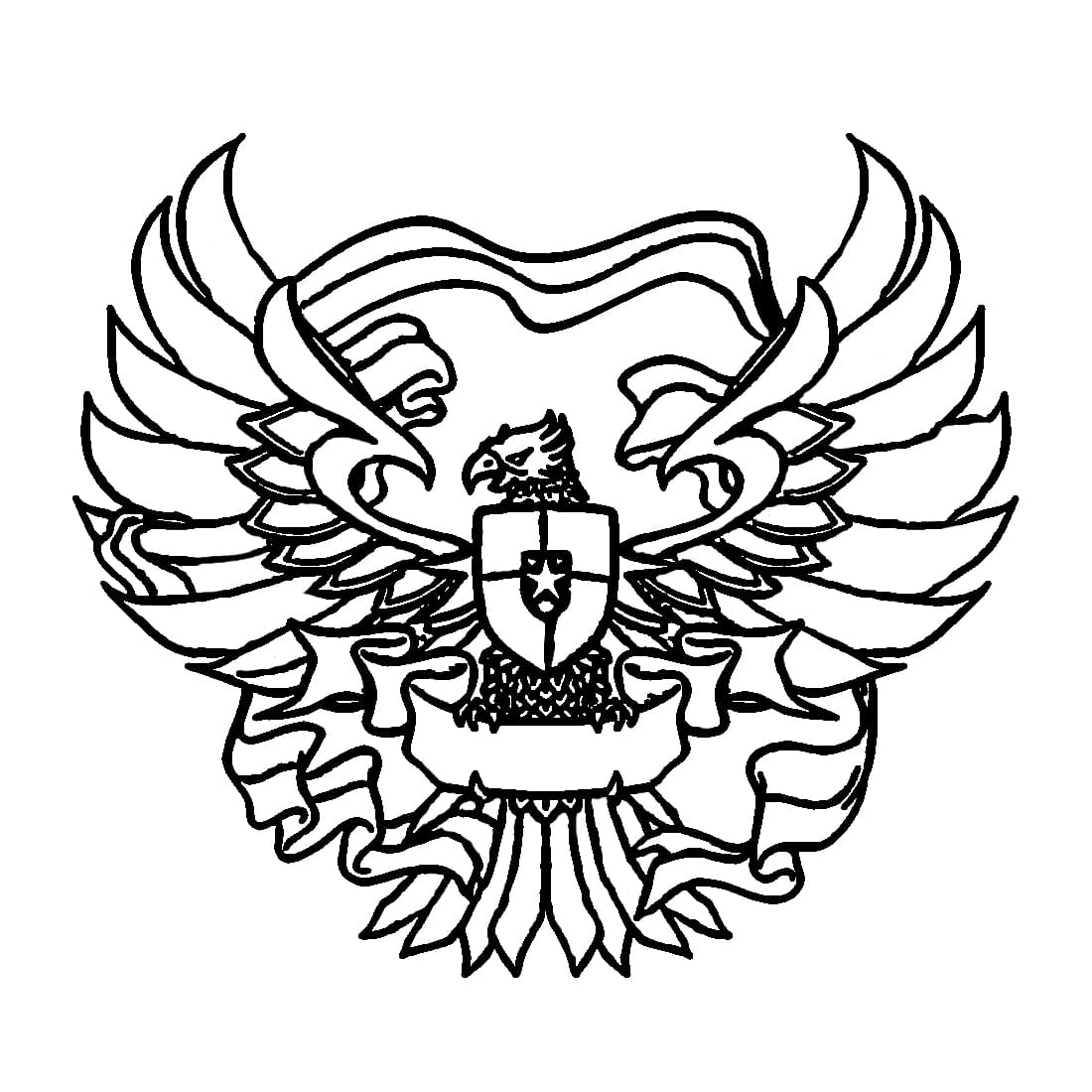 Garuda Pancasila yang indah