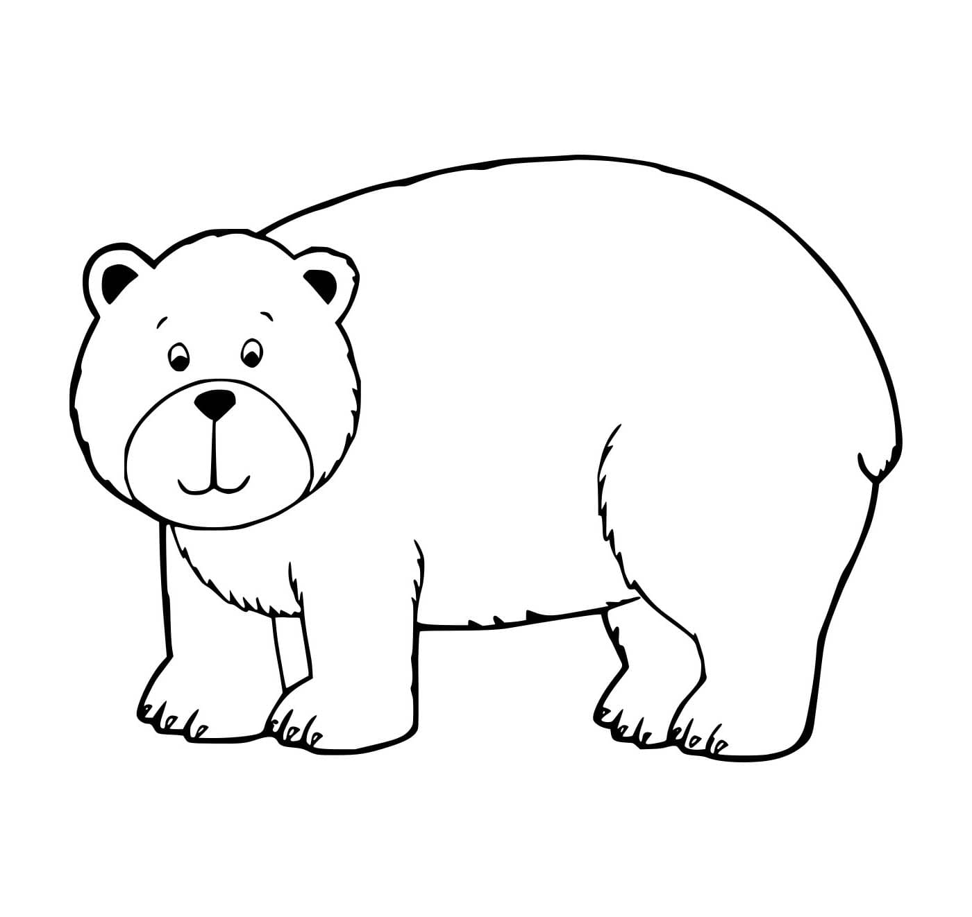 Kartun Beruang Gemuk