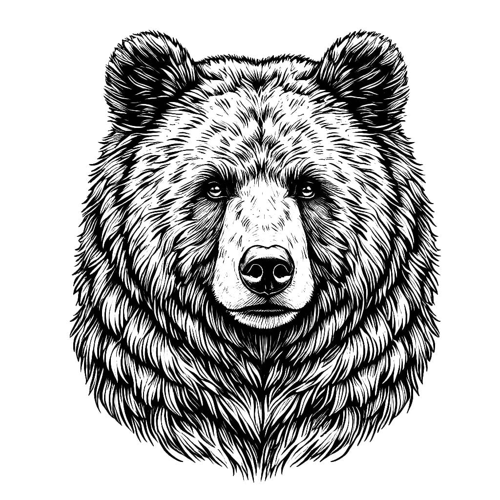 Kepala Beruang Hitam