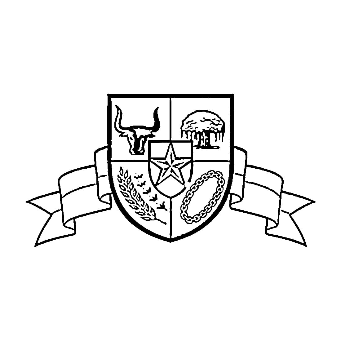 Perisai dan bendera Garuda Pancasila