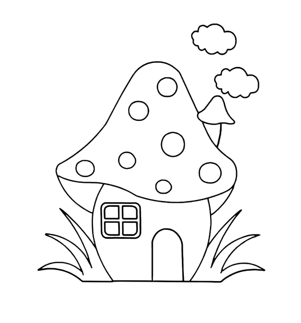 Rumah Jamur Mudah gambar