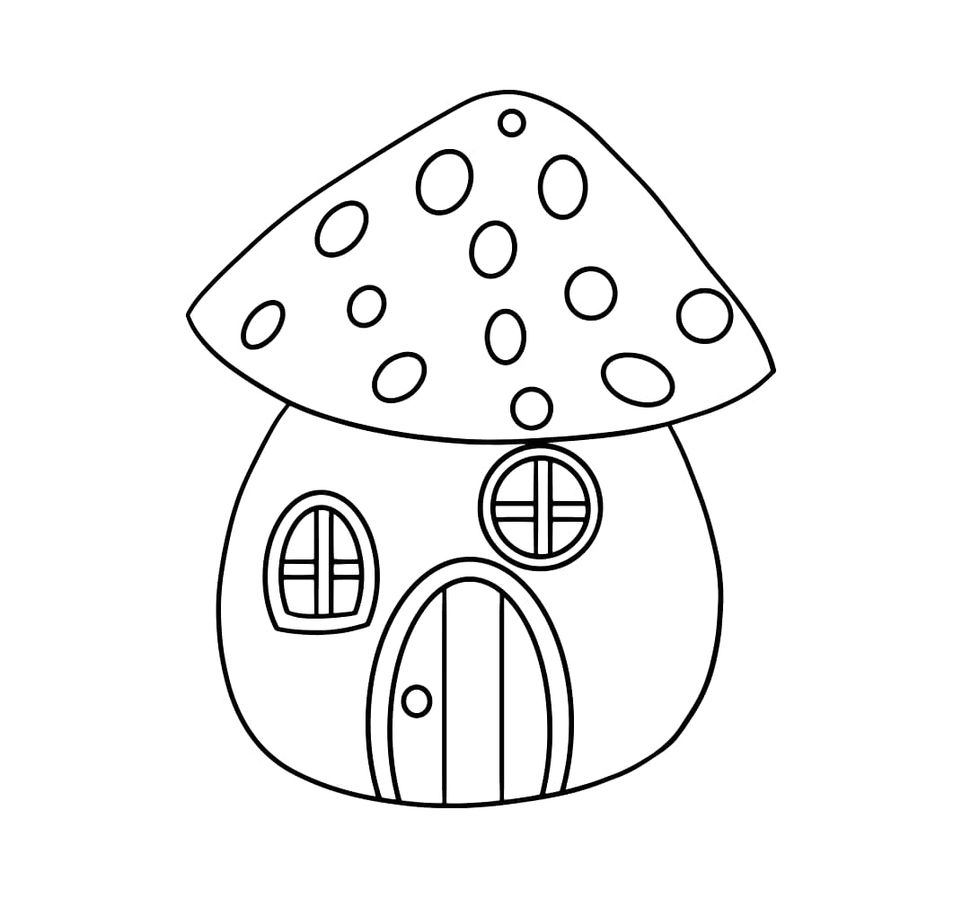 Rumah jamur yang sangat mudah