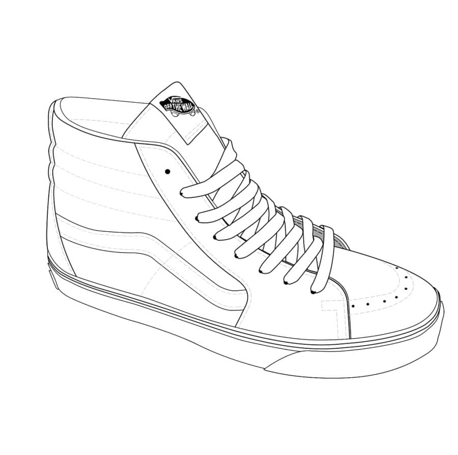 Sepatu bot Vans untuk remaja