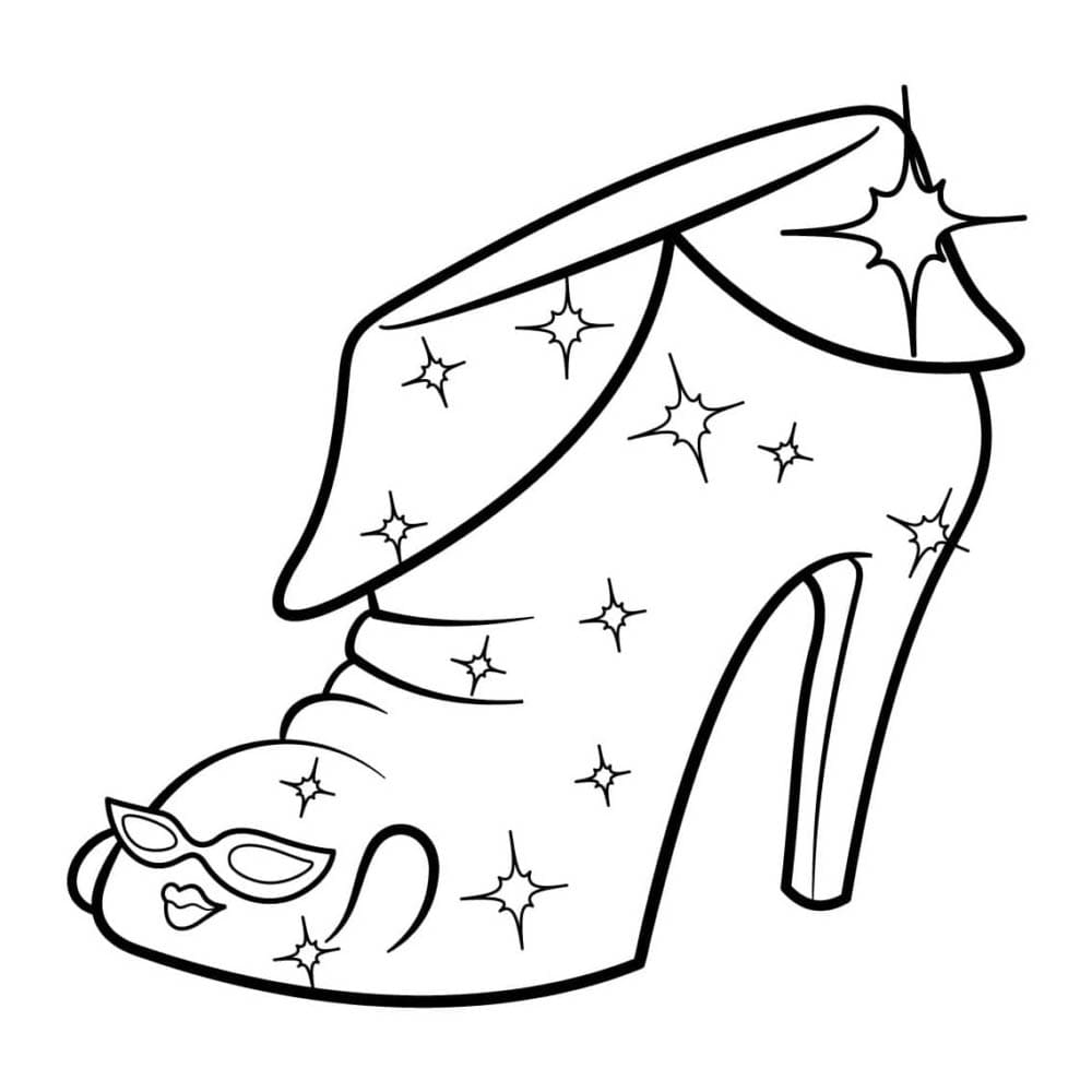 Sepatu bot yang berkilau