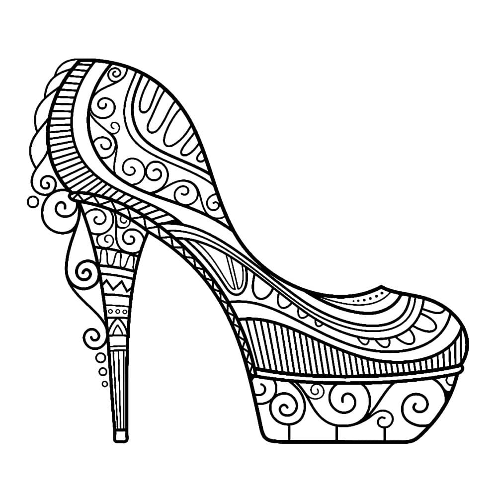 Sepatu desainer glamor