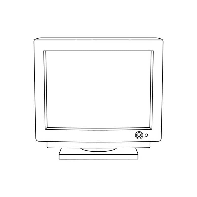 Televisi memiliki tombol power