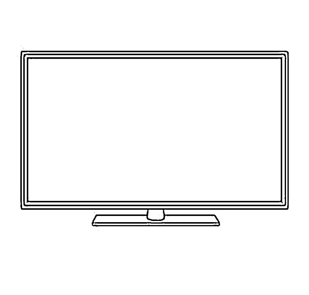 Televisi super tipis