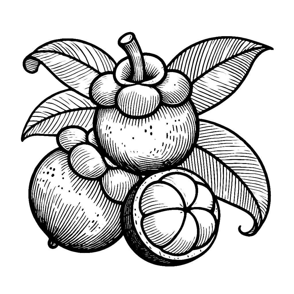 Tiga Manggis yang cantik