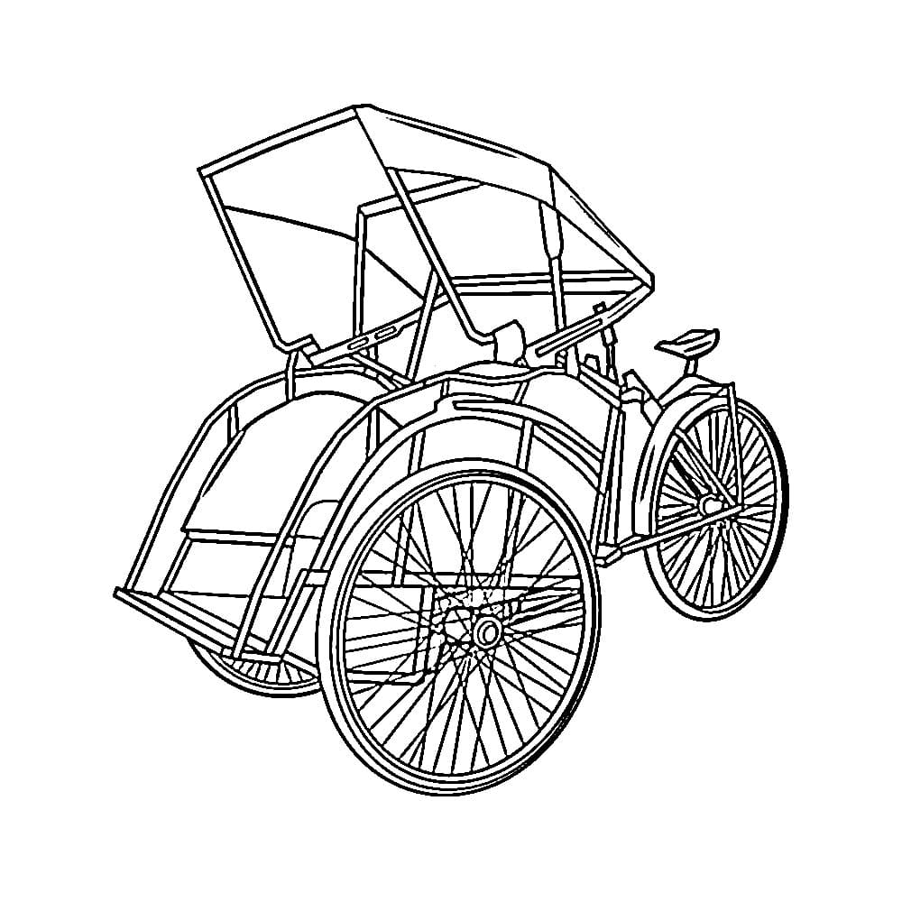 Becak yang dapat dicetak