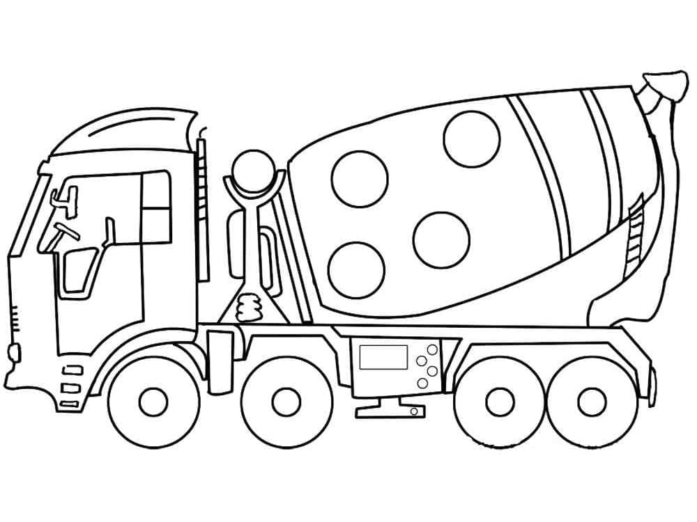 Garis besar Truk Semen