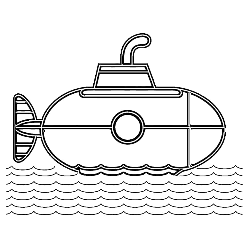 Kapal Selam Besar Sederhana
