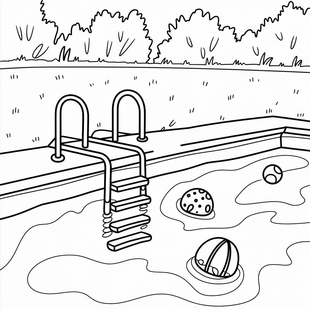 Kolam renang favoritku