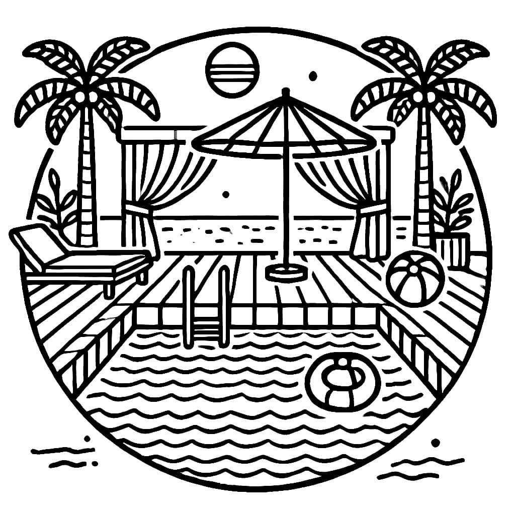 Kolam renang musim panas